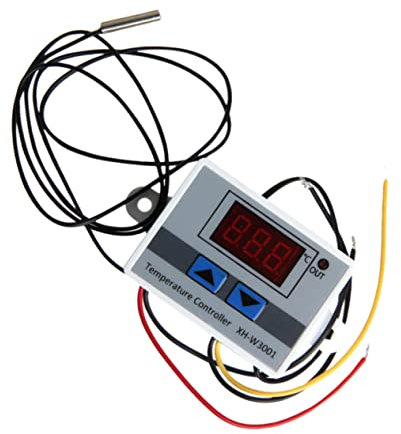 HOMSFOU 3 Piezas termostato de piso termostato de aire acondicionado termostato programable termostato de termostato de 12 voltios termostato digital control del termostato