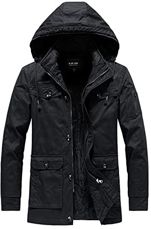 French Days Pas Cher Parka Chaude Homme Hiver Coupe Vent Pliable Homme Blazer Cuir Long Droit Homme Veste Running Impermeable Homme Manteau Long Laine Homme Promo Commande en Cours