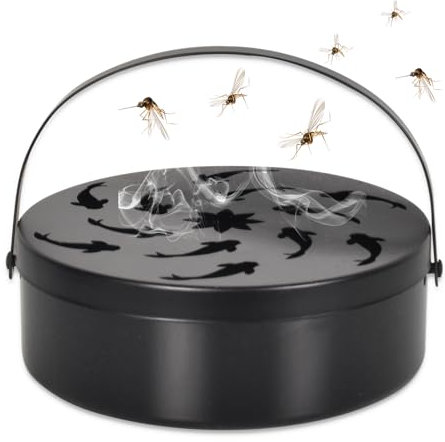 Support De Bobine De Moustique,Porte-Bobine à moustiques,Support Spirale Anti Moustique, Bobine Moustique Métal Support,Anti Moustique,Spirale Anti Moustique Exterieur pour Maison Et Jardin