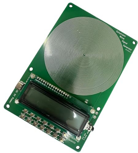 ZIDDAR Generador de frecuencia ajustable de 7,83 Hz sinusoidal con interfaces de alimentación tipo C, rangos de 001 Hz ~ 100000 Hz