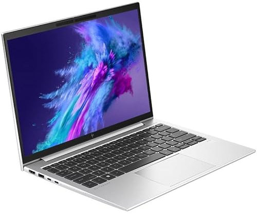 HP EliteBook 835 G10 Business Laptop, Silver, AMD Ryzen 7 Pro 7840U, 16GB RAM, 512GB SSD, 13.3 1920x1200 WUXGA, 1 YR WTY + EuroPC Warranty Assist, (Renewed)