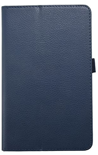 Dropfree For Fire HD 7 2015 Tablet PU Leather Case Stand Cover (Dark blue)