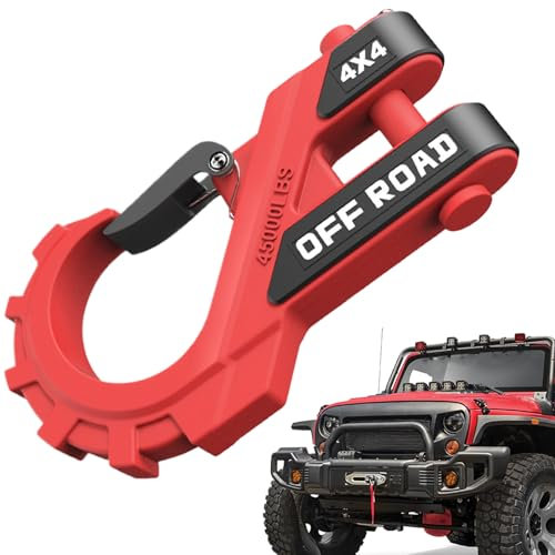 Gancio per verricello, gancio per verricello da 3/8 pollici | Ganci di traino gancio di traino per auto in acciaio - Ganci a per rimorchio versatili Gancio a per camion SUV