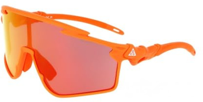 NIKE ACG Vista Vert IQ9346X Outdoor Sport Sonnenbrille Hiking Trail Running Sunglasses, Mat Safety Orange/Orange Mir, One Size