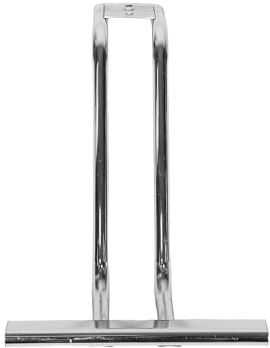 Tofficu Repose-pieds Support Confortable et Sécurisé Accessoire Indispensable en Métal Argenté pour Chaise de Salon pour Fauteuil Professionnel de Barbier en Salon