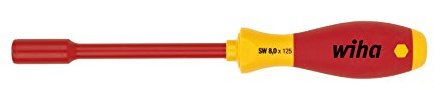 Wiha Screwdriver, Soft Finish Electric hex Socket Wrench, 322140