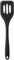 ZING! Silicone Slotted Turner, Black