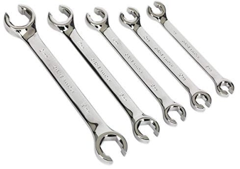 Sealey Ak2651 Flare Nut Spanner Set 5Pc Metric