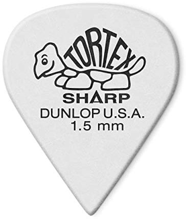 JIM DUNLOP Plektrum Tortex Sharp 1,50mm 12 Stück
