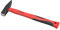Meister Schlosserhammer - 100 g Kopfgewicht - Robuster Fiberglas-Stiel - Stahlgusskopf / Ingenieurhammer / Hammer mit Glasfaser-Stiel / 2212060