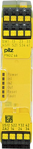 751106 Pilz - PNOZ s6 C 24VDC 3 n/o 1 n/c - Safety relay PNOZsigma - E-STOP, safety gates, light grids
