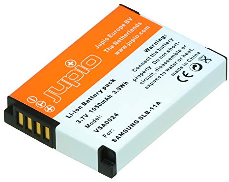 Jupio VSA0024 Kamera Akku für Samsung SLB-11A