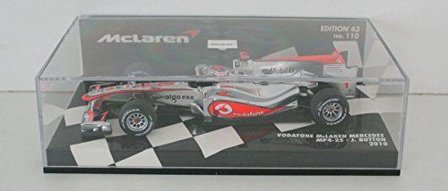 Minichamps 530104301 Modellino Auto Mclaren Mercedes MP 4/25 J. Button 2010 Formula 1 Scala 1/43
