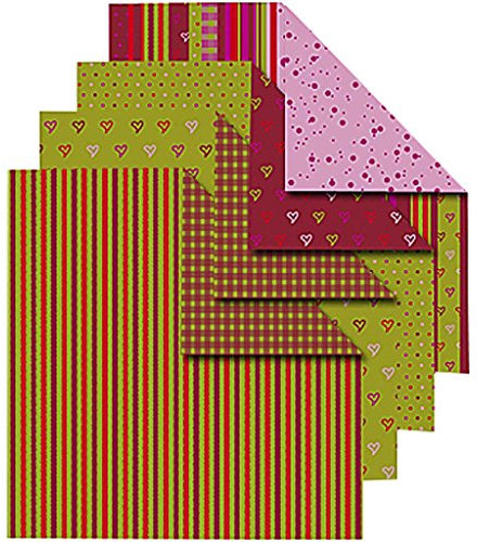Vivi Gade Design 25527 Origami-Papier, Mehrfarbig, 50 Stück
