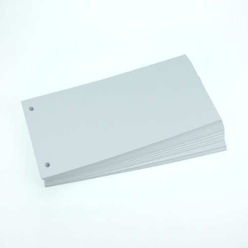 Office Line Trennstreifen, weiß, 190 g, 2-fach gelocht, Format: 23,0 x 11,0 cm, 100 Stück, Art.Nr.: 770217