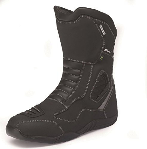 Kochmann Zyklon Motorradstiefel schwarz 39 Leder Allrounder wasserfest winddicht
