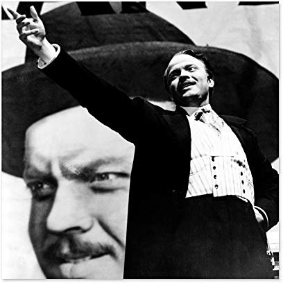 Artery8 Film-Werbefoto Citizen Kane Orson Welles Ungerahmter großer Druck 61x61 cm