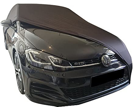 Star Cover Indoor Autoabdeckung kompatibel mit Volkswagen Golf 7 GTI SUPER Soft Stretch