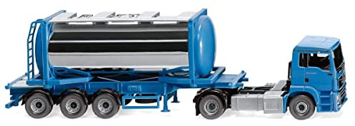 Wiking 053605 H0 LKW Modell MAN TGS Tankcontainersattelzug Swap