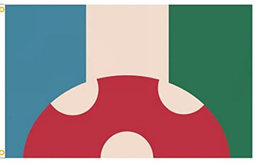 Casiler Flagge Zeigen Kinoko Kingdom Traum SMP Flagge Und Banner 60 * 90cm Ft Dream SMP Kinoko Kingdom Flaggen Tüllen