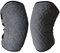 UDOARTS Ginocchiera termica/scaldamuscoli (versione aggiornata) (1 paio) (grigio), Grigio