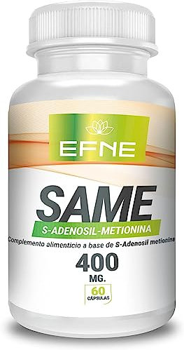 EFNE | SAME 400 mg | S-Adénosyl Méthionine | Haute dose | 60 gélules végétaliennes | Réparation cellulaire + Amélioration de l'humeur + Réduction des Douleurs Chroniques |