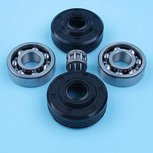 Luxuypon Crankshaft Bearing Oil Seal Kit For MCCULLOCH MAC CAT 335 435 440 338 438 444 Chainsaw Replacement Spare Parts