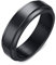 Epinki Anti Stress Ring, Angst Ring für Frauen Männer Spinner Ring 6mm Band Ringe Cool Fidget Angst Ring für Angst Stress Ring Anti Angst Relief Ringe, Gr.52 (16.6)