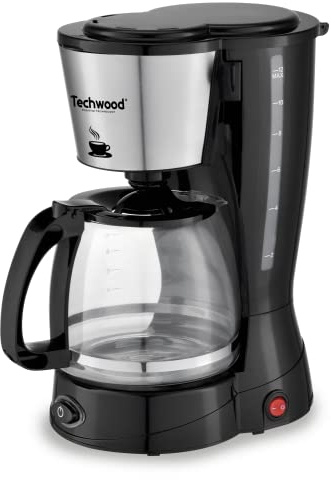 Techwood Cafetière Electrique 12/15 Tasses