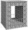 WIFESE 50 x 50 x 60 cm - Colonne en pierre - Panier à gabions - Jardinière surélevée - Parterre surélevé - Gabions - Clôture - Gabions - Panier à plantes - Panier à gabions en fer