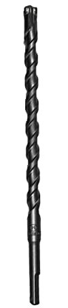 Starrett Foret SDS Plus KBPX14D à pointe en carbure de tungstène 4 points pour béton, maçonnerie, pierre, briques - Certifié PGM 14 x 260 mm