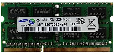 Samsung 8GB PC3L-12800S DDR3 1600 MHz 1,35 V SODIMM RAM Laptop Speicher Arbeitsspeicher