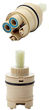 Robinet mitigeur vanne à tiroir Haut 35 mm/40 mm, mélangeur de Cartouche de Robinet en céramique, Accessoires de Robinet de Douche de lavabo de Cuisine. (Size : 33.5 Below Seal Ring)