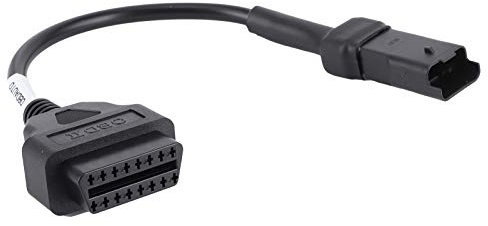 OBD2 Diagnose Kabel, 4 Pin zu OBD2 Diagnose Adapter Kabel, Passend für Multis Trada 1200 Diavel Panigale 1199 Ducati Monster 696 Hyper Motard