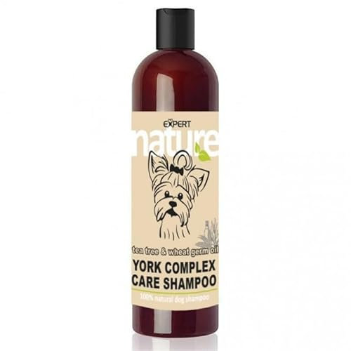 Dog Shampoo 250ml Bottle York Complex Terrier Tea Tree and Wheat Germ Oil Puppy Pet Terrier Labrador Animal Dogs Shih Tzu