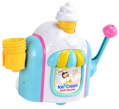 Oshhni Eismaschine, Baby-Badespielzeug, Seifenblasen-Spielzeug für die Koordination im Vorschulalter, Feinmotorik