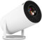 Proyector 4k con WiFi 2.4G/5G, BT 5.0,Mini Proyector Portátil Auto Keystone con Android 11, Soporte 120ANSI 8000 Lumens, Pantalla de 130 Pulgadas, Giratorio 180°,Proyector Móvil Cine en Casa para HDM