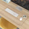 Schreibtischunterlage Transparent, 100 x 40cm PVC Schreibtischunterlage Durchsichtig, Rutschfeste Wasserdichte Runde Kanten desk mat, Schreibtisch Unterlage Geeignet für Büro, Zuhause und Schule