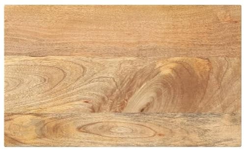 vidaXL Tischplatte, Holzplatte für Esstisch Couchtisch, Massivholzplatte Rustikales Design, Ersatztischplatte, 40x20x3,8cm Rechteckig Massivholz Mango
