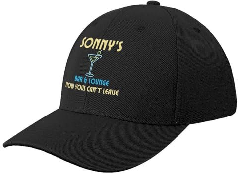 KOSOEII Basecap Sonny's Bar and Lounge Baseball Cap Gentleman Hut niedlich Baseball Herren Damen
