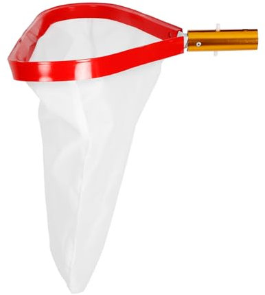 MOBUTOFU Sieb Für Pool Blattnetz Poolnetze Zur Reinigung Pool-skimmernetz-Werkzeug Mesh-netze Schwimmblattskimmernetz Pool-fischernetz Reiniger Für Fischteiche Poolreinigungsgeräte Laubnetz Aluminium