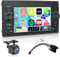 Radio for Ford Transit Fiesta Focus Fusion Galaxy Mondeo Kuga, [2G+64G] Android Touch Screen Transit Carplay Stereo, Car Play/Android Auto/1080P/DSP EQ Audio/Bluetooth