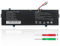KXRSII 456484-3S Laptop Akku für Medion Akoya E16401 E16402 E15303 E15309 E15407 E14303 E14304 11.55V 45Wh 3896mAh 3 Zellen