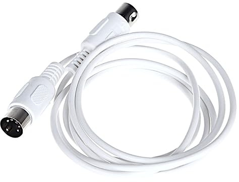 MINAOLULUS 3m Midi Music Line Five-pin Connection Cord for Electronic Keyboard Music Editing Extension Cable Wire for Audio Setup