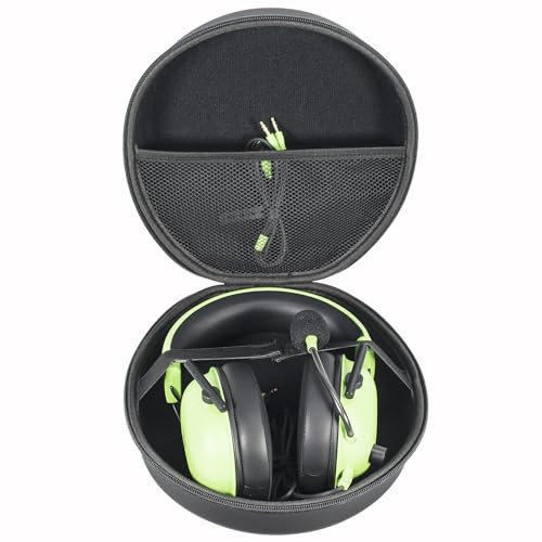 YIIWAY Funda Duro Estuche Case Compatible con Razer BlackShark V2 / V2 X / V2 Pro / V2 HyperSpeed Auriculares Gaming, Funda Solo - Negro YC80030