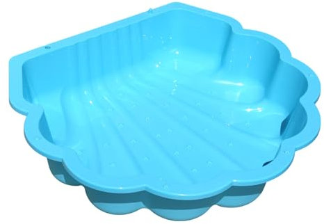 Refugio de arena y agua – Piscina infantil para niños y animales, 86 cm, duradera, segura y fácil, caja de arena sin cubierta (1 pieza) (TURKIS)