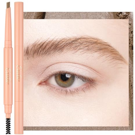 Oulac Augenbrauenstift Waterproof, Herausdrehbarer Brow Pencil mit Bürste, Langanhaltend & Wischfest, Vegan & Tierversuchsfrei, 01 Blonde