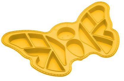 KitchenCraft Let's Make Silicone Butterfly Shaped Jigsaw Cake Mould