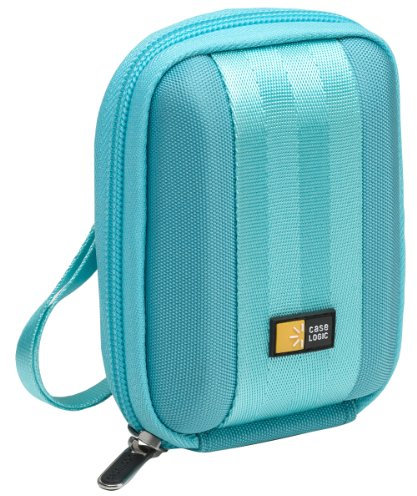 Case Logic QPB201B EVA Camera Case S Kameratasche inkl. Gürtel-/Handgelenksschlaufe (EVA Hartschale) blau