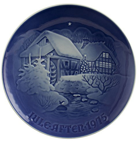 Royal Copenhagen Bing&Grondahl Plato de Navidad 1975 Original Porcelana Antes de Elegir